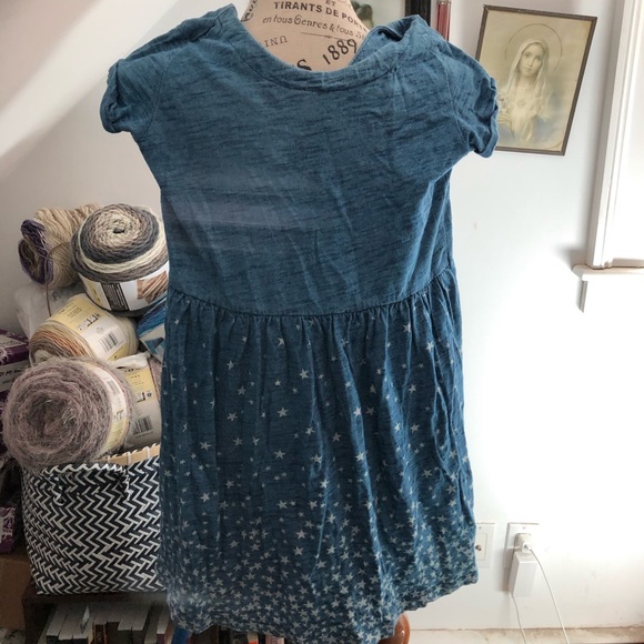GAP kids size medium soft blue dress - Picture 1 of 1